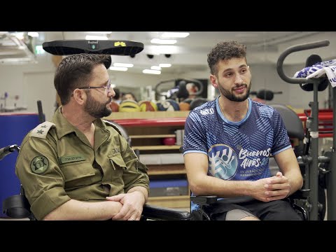 הפצועים שנשארו נכים לכל החיים - מקבלים ייעוץ מהלוחמים שנפצעו פעם