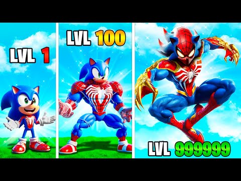 Upgrading to SPIDERMAN SONIC in GTA 5