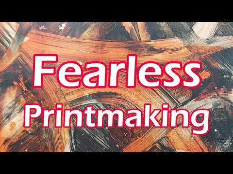 Fearless Printmaking: Fun with a Gelli Plate