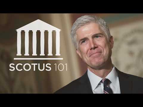 An Interview Supreme Court Justice Neil Gorsuch