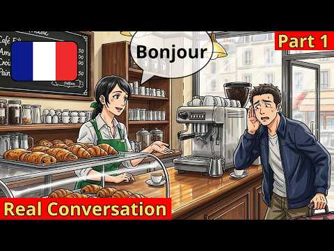 10 Short French Conversations: Asking Someone to Repeat #1 | French for Beginners | A2-B1