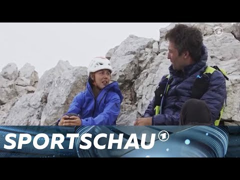 Gratwanderung: Auf Bergtour mit Laura Dahlmeier und Peter Schlickenrieder