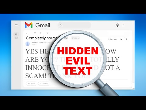 Scammers Are Using Invisible Text Now