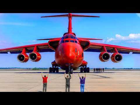 ТОП 10 САМЫХ ОГРОМНЫХ САМОЛЁТОВ В МИРЕ | Гиганты авиации, о которых ты не знал!