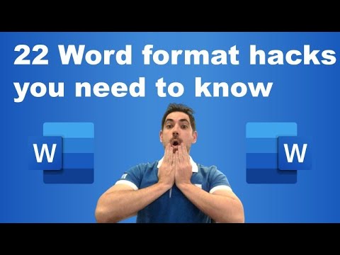 22 Word formatting hacks you need to know