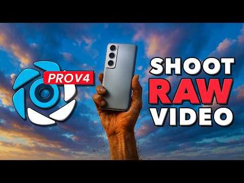 MotionCam Pro V4 Beginner Tutorial | Shoot & Grade RAW Video on Android in 2025