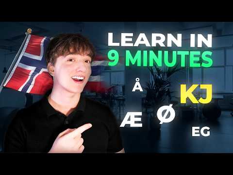 Reading Norwegian Is EASY (if you watch this)