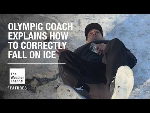 FEATURES: Olympic Coach Explains How To Correctly Fall On Ice