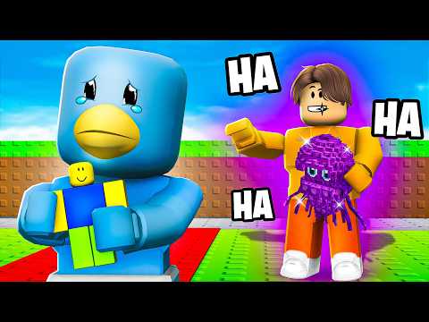 My Little Brother Got Bullied So I Made Him OVERPOWERED In Roblox Steal A Brainrot...