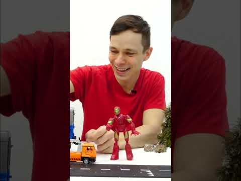 У тачки сломались дверь и багажник! 😳🚙 #игрушки #машинки #длядетей