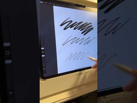Fixing Procreate Brush Size