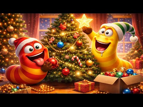 LARVA ANIMATION 2026 | Christmas Tree | Cartoon Movie | CARTOON COMEDY YELLOW, RED, PINK