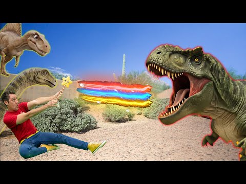 Dinosaur Power 2: Defeating the Giganotosaurus! | Baba Blast