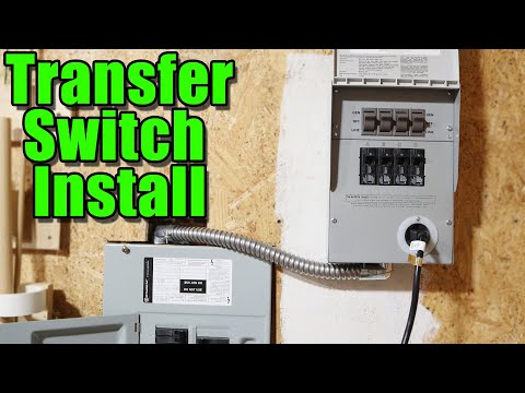 Transfer Switch full install and Project Solar 2000w Power Station