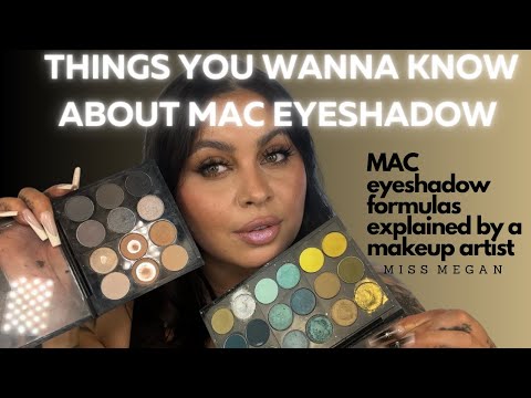 THINGS ABOUT MAC EYESHADOWS I WISH YOU KNEW