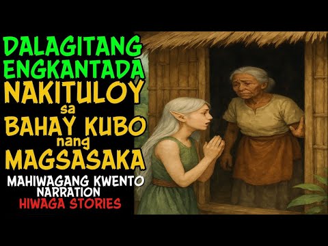 DALAGITANG ENGKANTADA NAKITULOY SA BAHAY KUBO NG MAGSASAKA | True Story