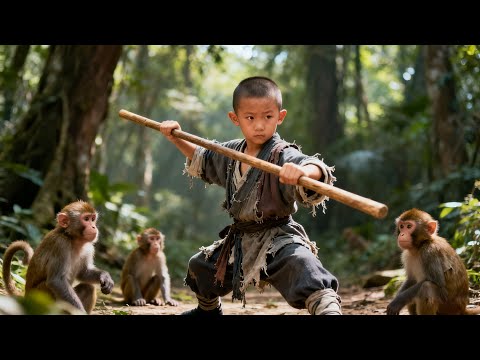 Kung Fu Movie! After his parents die, a young beggar uses one wooden stick to dominate the world!