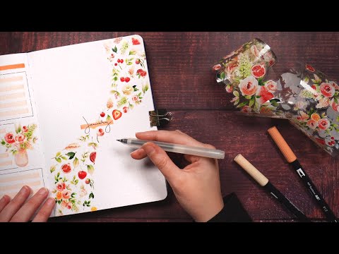 January 2025 Bullet Journal Setup 💜