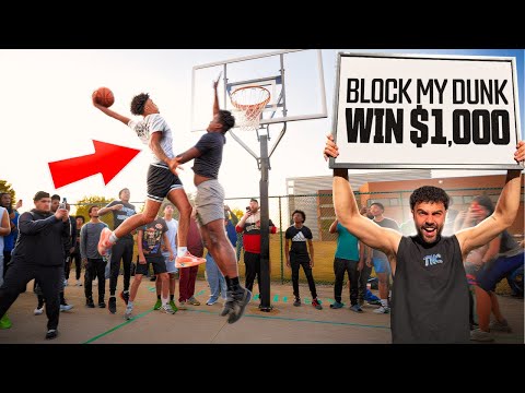 Block My Dunk, Win $1,000 (ft. Pro Dunker)