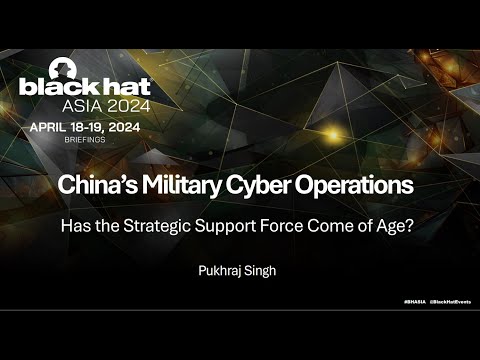China's Military Cyber Operations: Has the Strategic Support Force Come of Age?