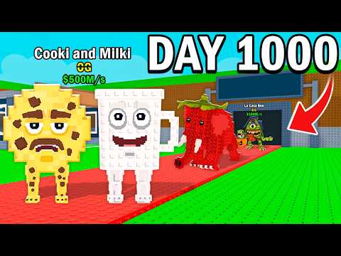 I Spent 1000 DAYS In Steal a Brainrot!