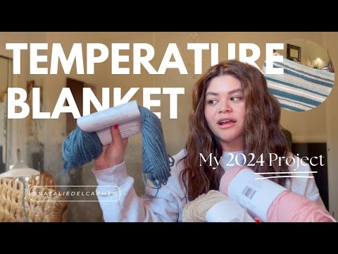 all about my first temperature blanket (for beginners)
