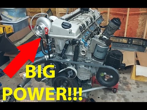 1995 E300 Racecar Part 13 - om606 Big Horsepower - SuperTurboDiesel