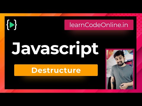 Destructure the data in javascript