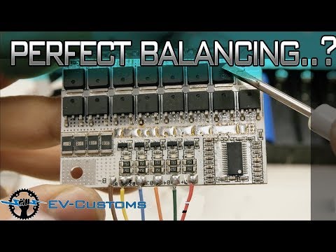 How to Make Perfect Balance on lithium Batteries with BMS Board (Animation)