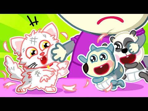 Baby and Pet Do Everything Together | Super Pets Song 🎶 Wolfoo Nursery Rhymes & Kids Songs