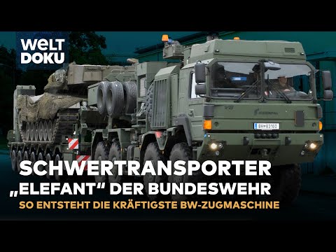 SCHWERLASTTRANSPORTER HX81 "Elefant" - So entsteht die kräftigste Zugmaschine der Bundeswehr | DOKU