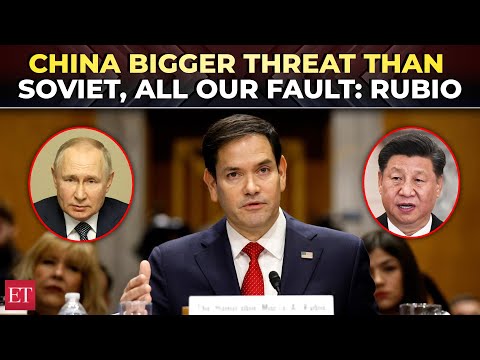 China 'a bigger threat' than Soviet Union and its all America's fault: Marco Rubio at Senate hearing