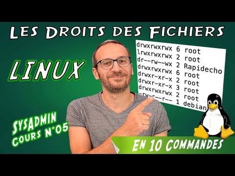 [S05]  Apprendre les droits linux en 10 commandes de base