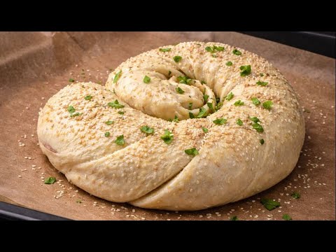 Eine Vorspeise für Partys in wenigen Minuten! Diesen Trick habe ich in einem Restaurant gelernt!