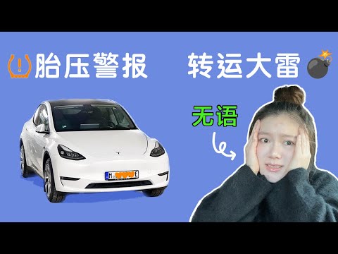 #27 Tesla Model Y 第一次警报：胎压过低｜转运开盲盒：50kg到货3kg😅 海外党留学生如何找靠谱转运商？