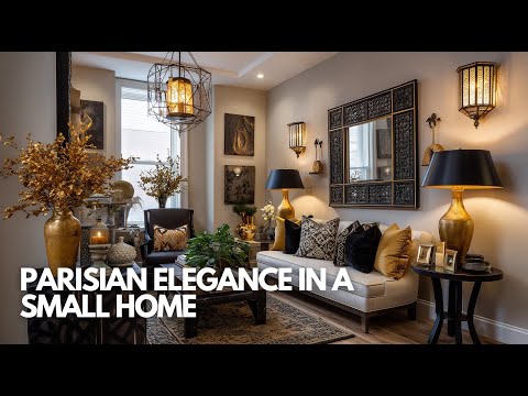 Parisian Elegance in a Small Home: Designing a Chic Yet Inviting Retreat