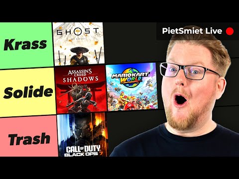 Wir BEWERTEN SPIELE aus 2025! | Gaming Tierlist