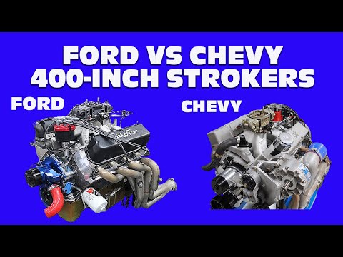 400 FORD VS 400 CHEVY-THE OTHER GUYS STROKER BATTLE. HOW TO: 600+ HP 400-INCH SMALL BLOCKS!