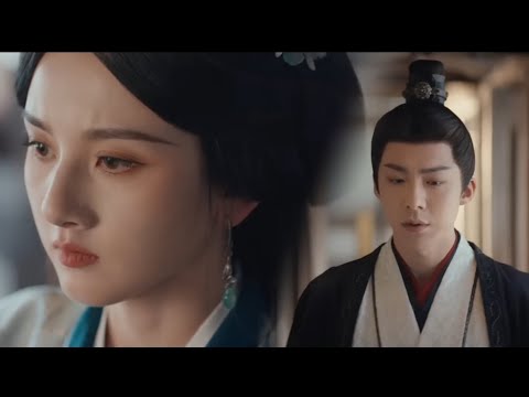 Wei Shao eavesdrops,hears Xiao Qiao backing him up, goes crazy happy, tries on the belt she gave him