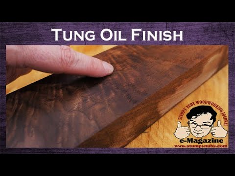 The LIES and confusion of Tung Oil wood finish