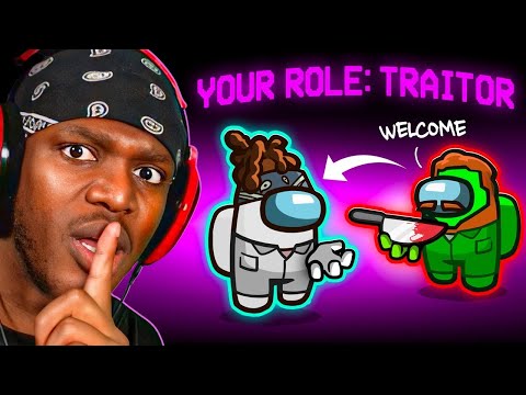 SIDEMEN AMONG US TRAITOR ROLE: BETRAY THE CREW TO WIN