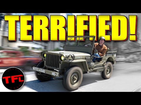 Driving a 1945 WW2 Jeep Through 2024 LA Traffic!
