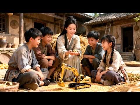 全村啃樹皮？我靠挖掘機成荒年救星！別人穿越宅鬥，她穿越直接上硬核基建，用現代工程知識種地、修水利、打土匪，把荒年活成豐收年！#女频 #短剧 #种田 #穿越 #爽剧 #逆袭 #古装 #大陸短劇 #萌娃