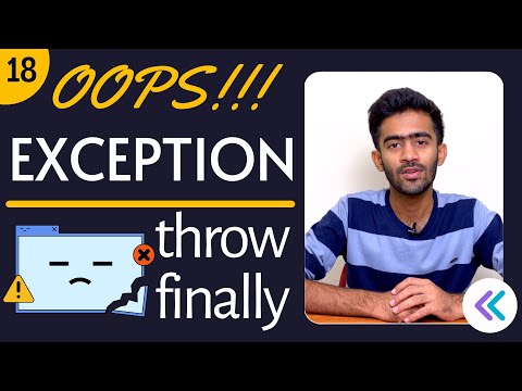 OOPs - Java Programming | Ep-18 | Exception Handling - throw, finally | Tamil | code io
