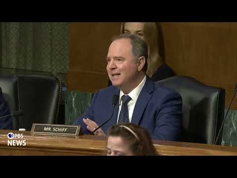 WATCH: Sen. Schiff questions DHS Secretary Noem in oversight hearing
