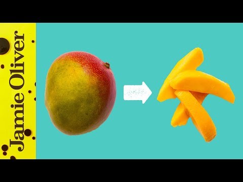 How To Prepare a Mango | Jamie’s 1 Minute Tips