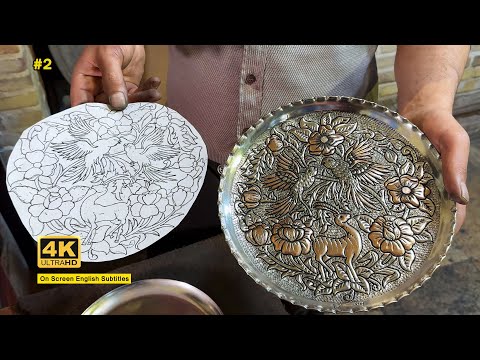 Watch This Plain Copper Plate Become a Masterpiece by Hand