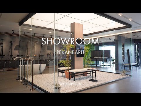 Walkthrough Modern Showroom Filled with Natural Light