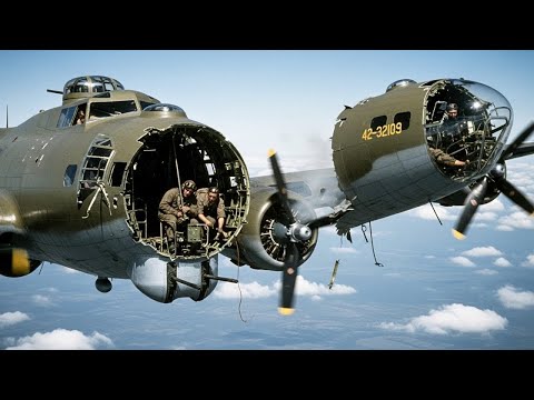 Когда Этот B-17 Потерял Весь Нос — Экипаж Летел 10 Минут, Тянув Оголённые Тросы