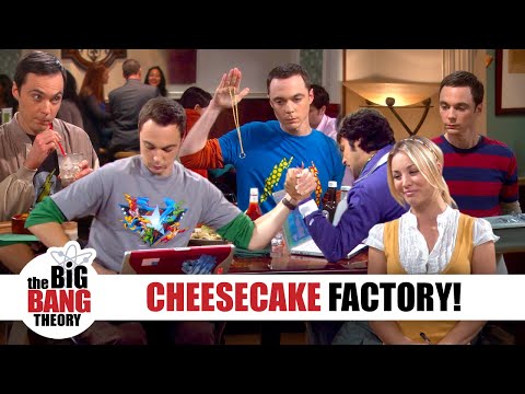 Our Favorite Cheesecake Factory Moments | The Big Bang Theory Compilation